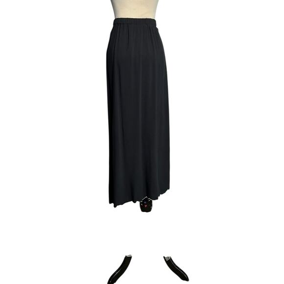 Jane Ashley black white embroidered pull on midi skirt size 2X - Picture 8 of 14